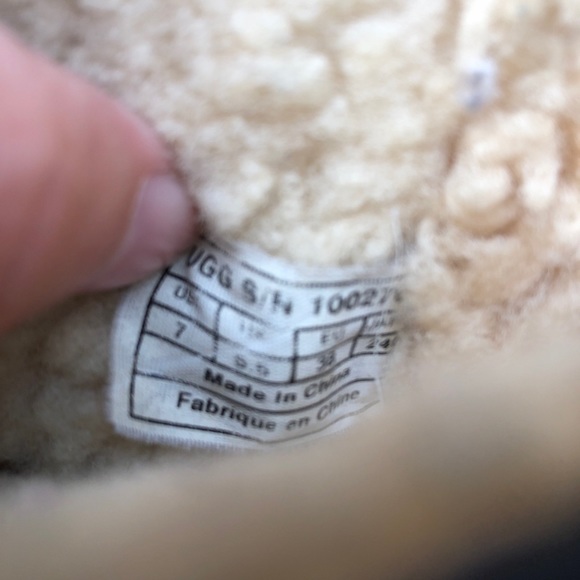 Ugg Classic short sparkles Deco blue - Picture 6 of 7